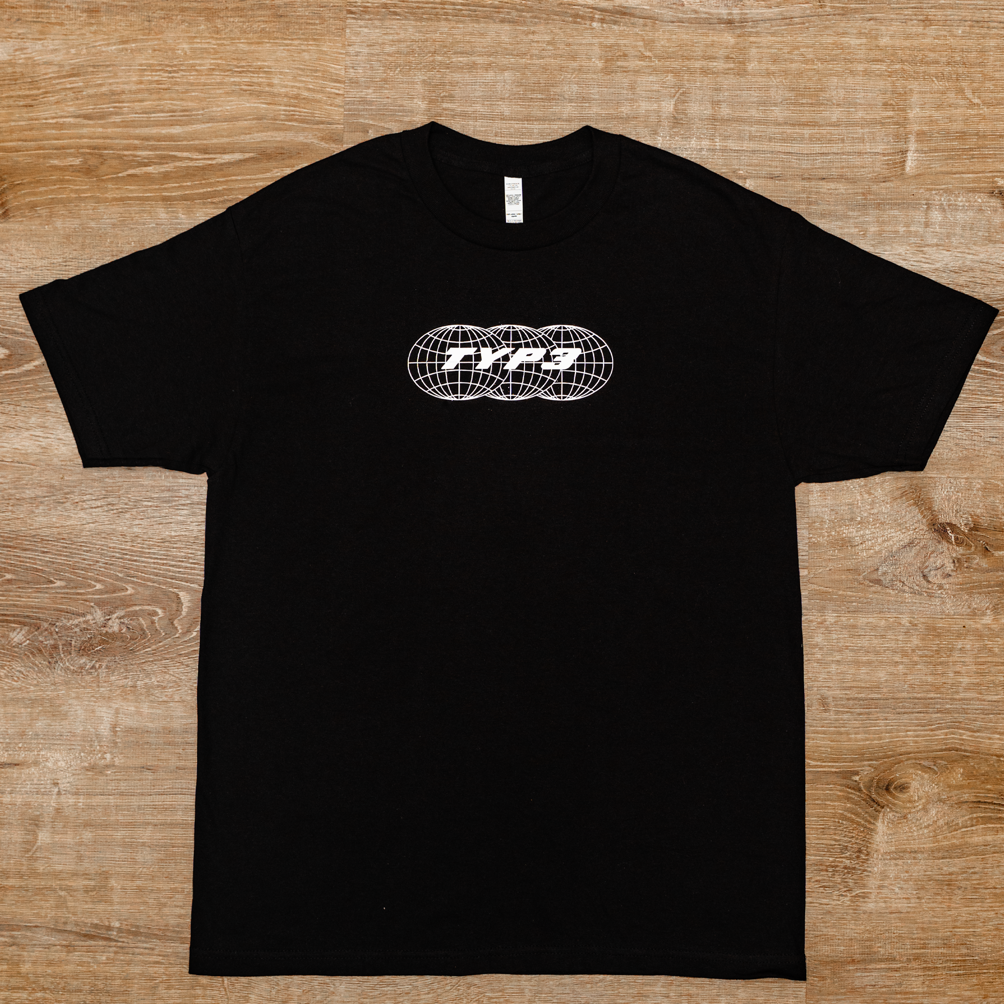 TYP3 shirt (Black)